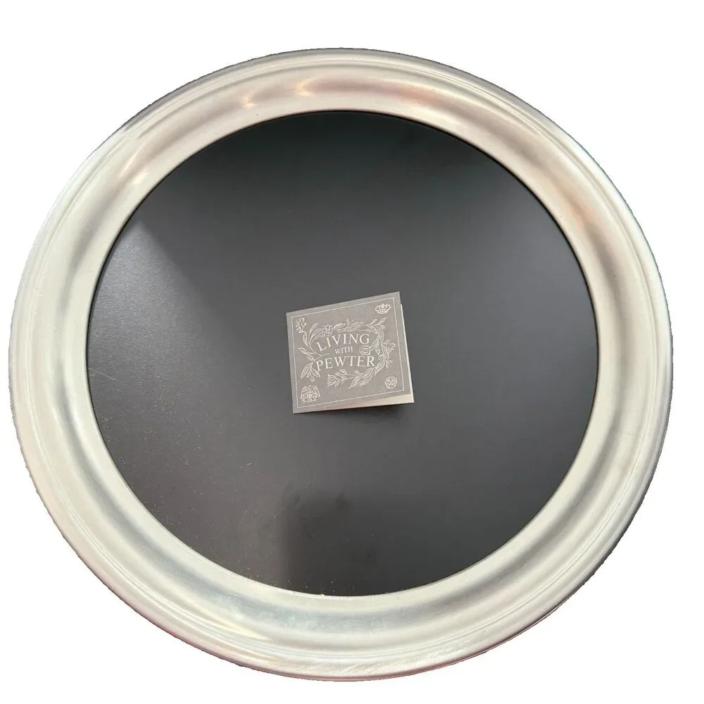 Vintage NWT Pewter Tray 14